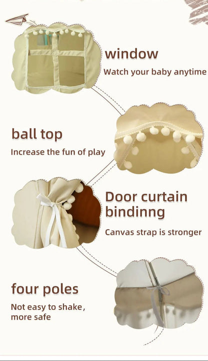 Ronde Speeltent voor Kinderen Binnen en Buiten