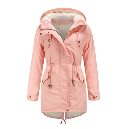 Parka voor Dames – Waterdichte damesparka met warme voering en capuchon