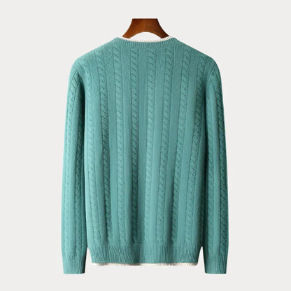 Heren Trui Ronde Hals – Comfortabele Gebreide Trui voor Casual en Sportief Gebruik