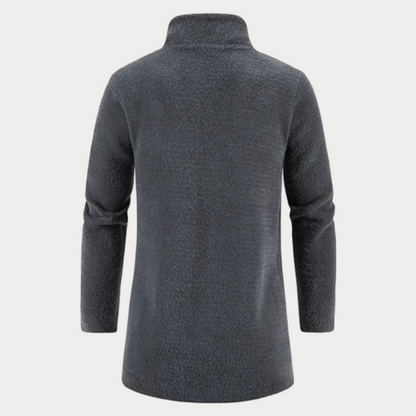 Rollkragenmantel heren – Stijlvolle en warme wollen overjas voor herfst