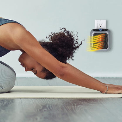 Draagbare Elektrische Heater Wandcontactdoos Verwarming