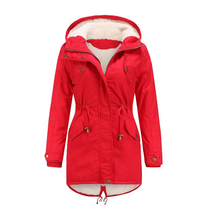Parka voor Dames – Waterdichte damesparka met warme voering en capuchon