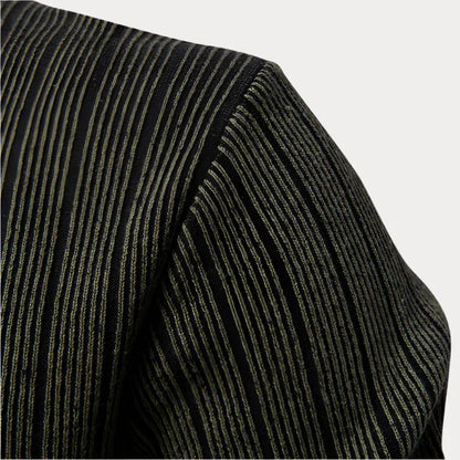 Heren Trui Gestreept – Ronde Hals Trui van Katoen voor Casual Stijl