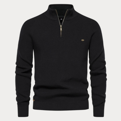 Heren-Pullover met Rits – Comfortabele en Stijlvolle Sweater voor Koude Dagen