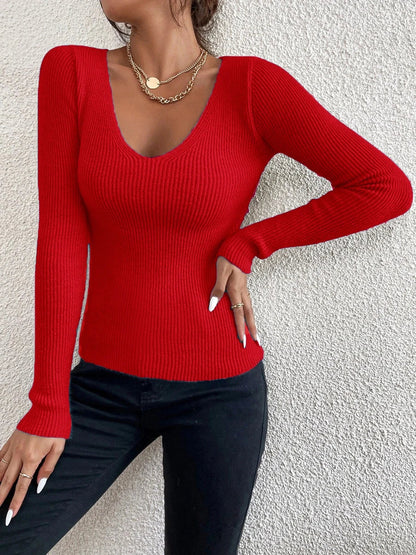 Ribbelsweater Dames – Comfortabele gebreide trui met trendy ribbelpatroon