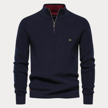 Heren-Pullover met Rits – Comfortabele en Stijlvolle Sweater voor Koude Dagen