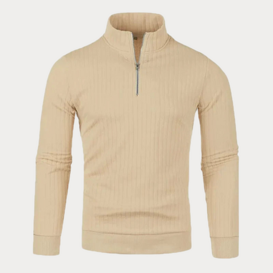 Half Zip Pullover heren – Comfortabele fleece trui voor casual en sportief