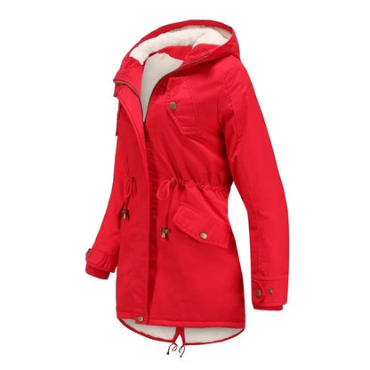 Parka voor Dames – Waterdichte damesparka met warme voering en capuchon