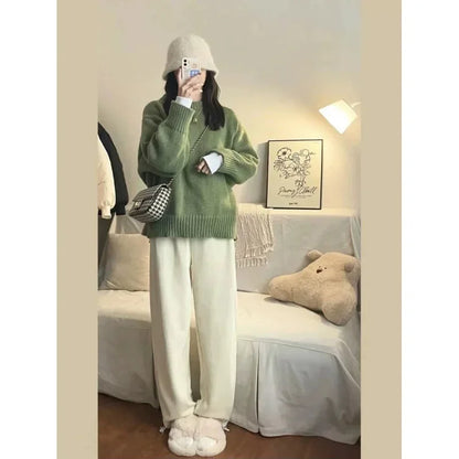 Sweatshirt Dames – Retro Sweatshirt van Katoen met Comfortabele Pasvorm