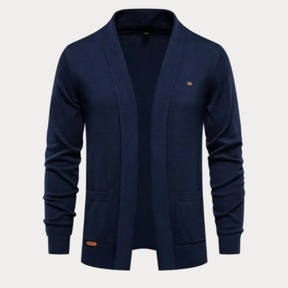 Heren Vest Open Voorkant – Stijlvol Gebreid Vest voor Casual en Formele Gelegenheden