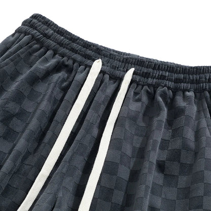 Joggingbroek Heren – Geruite Sportbroek van Katoen voor Comfortabel Gebruik