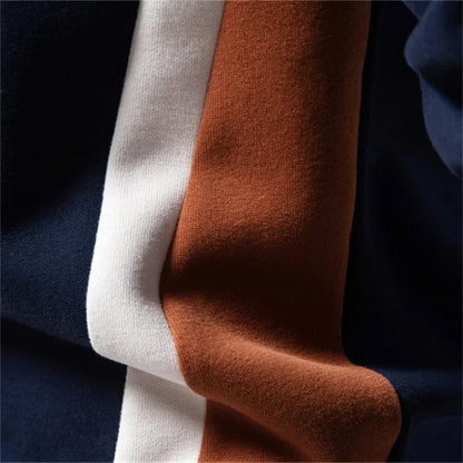 Herenpullover – Comfortabele ronde hals trui van zachte wol voor casual stijl