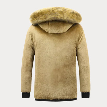 Heren Winter Parka – Warme Jas met Voorkeurzakken en Waterdichte Bescherming
