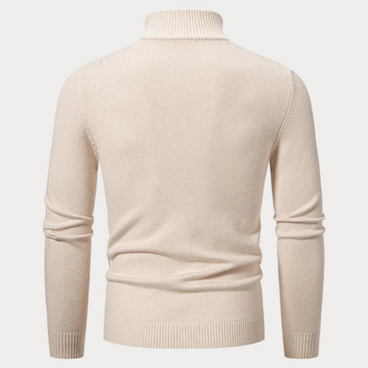 Slim Fit Trui Heren – Stijlvolle Gebreide Trui van Katoen voor Casual en Formeel