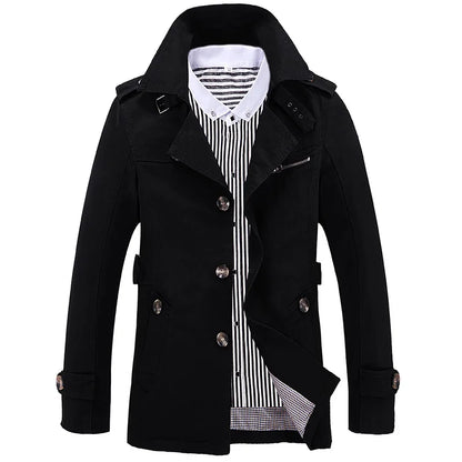 Heren Button-down Jack met Borstzak – Stijlvol en Comfortabel Overhemd