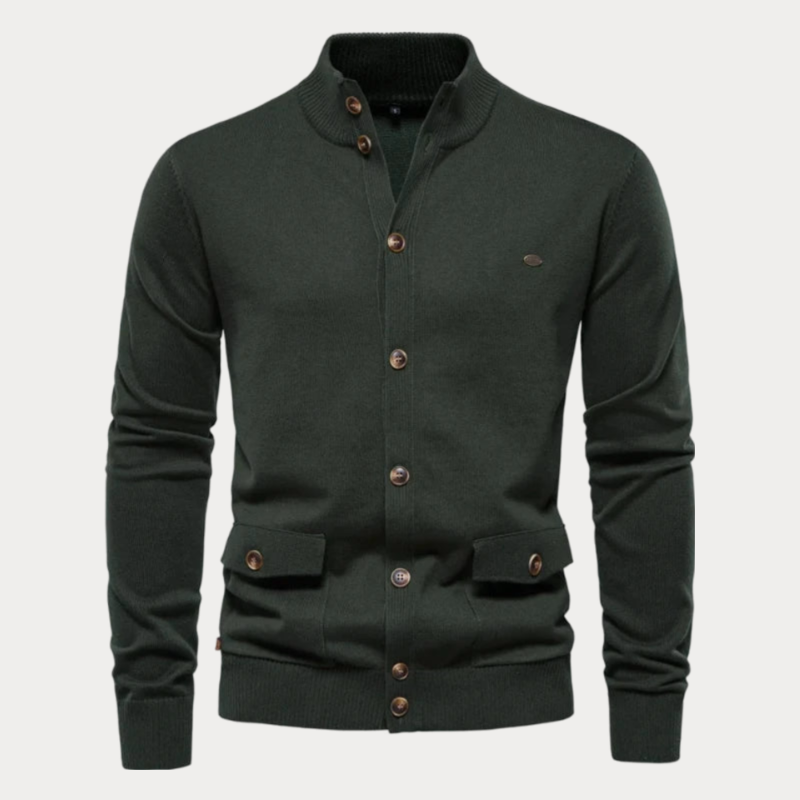 Heren Vest met Knoop – Stijlvol en Comfortabel Gebreid Vest voor Casual en Formele Gelegenheden