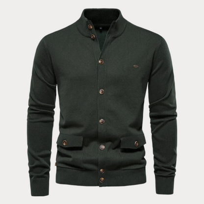 Heren Vest met Knoop – Stijlvol en Comfortabel Gebreid Vest voor Casual en Formele Gelegenheden