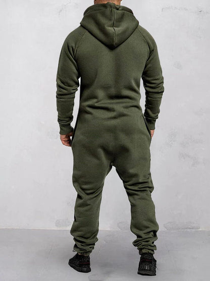 Jumpsuit heren met capuchon – Comfortabele en stijlvolle jumpsuit voor casual gebruik