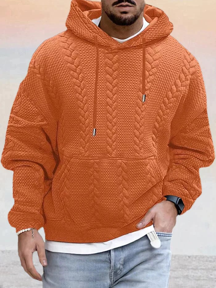 Heren Kapuzenjacke - Comfortabele Hoodie met Rits en Zachte Stoffen voor Casual Gebruik