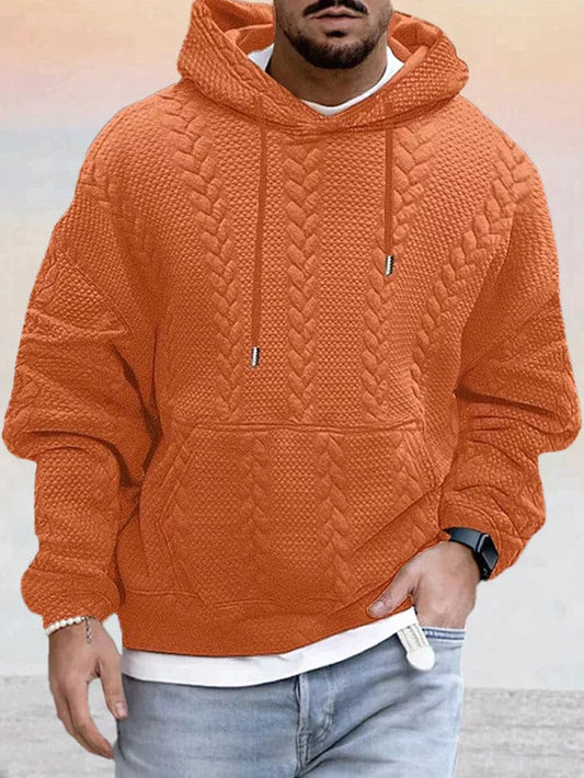 Heren Kapuzenjacke - Comfortabele Hoodie met Rits en Zachte Stoffen voor Casual Gebruik