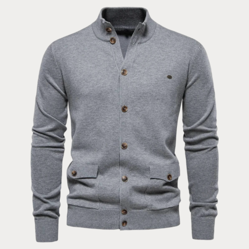Heren Vest met Knoop – Stijlvol en Comfortabel Gebreid Vest voor Casual en Formele Gelegenheden