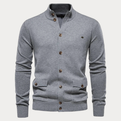 Heren Vest met Knoop – Stijlvol en Comfortabel Gebreid Vest voor Casual en Formele Gelegenheden