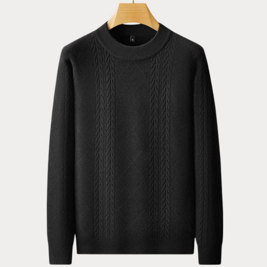 Heren Trui Ronde Hals – Comfortabele Gebreide Trui voor Herfst en Winter