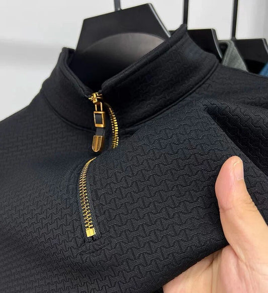 Heren Pullover met kwart rits – Comfortabele trui voor casual en sportieve stijl