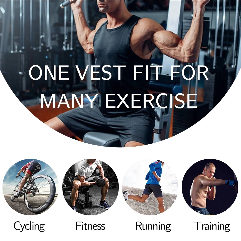 Sauna Vest Neopreen Mannen