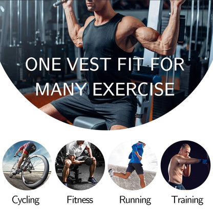 Sauna Vest Neopreen Mannen