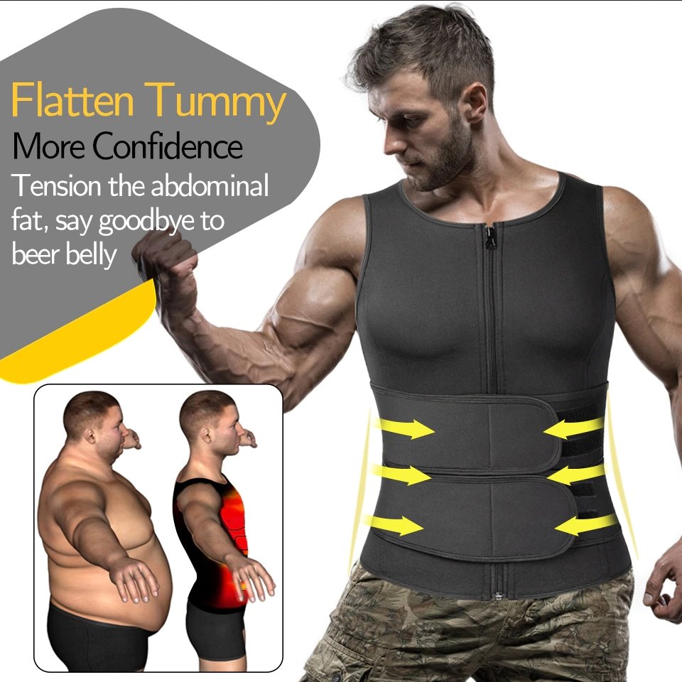 Sauna Vest Neopreen Mannen