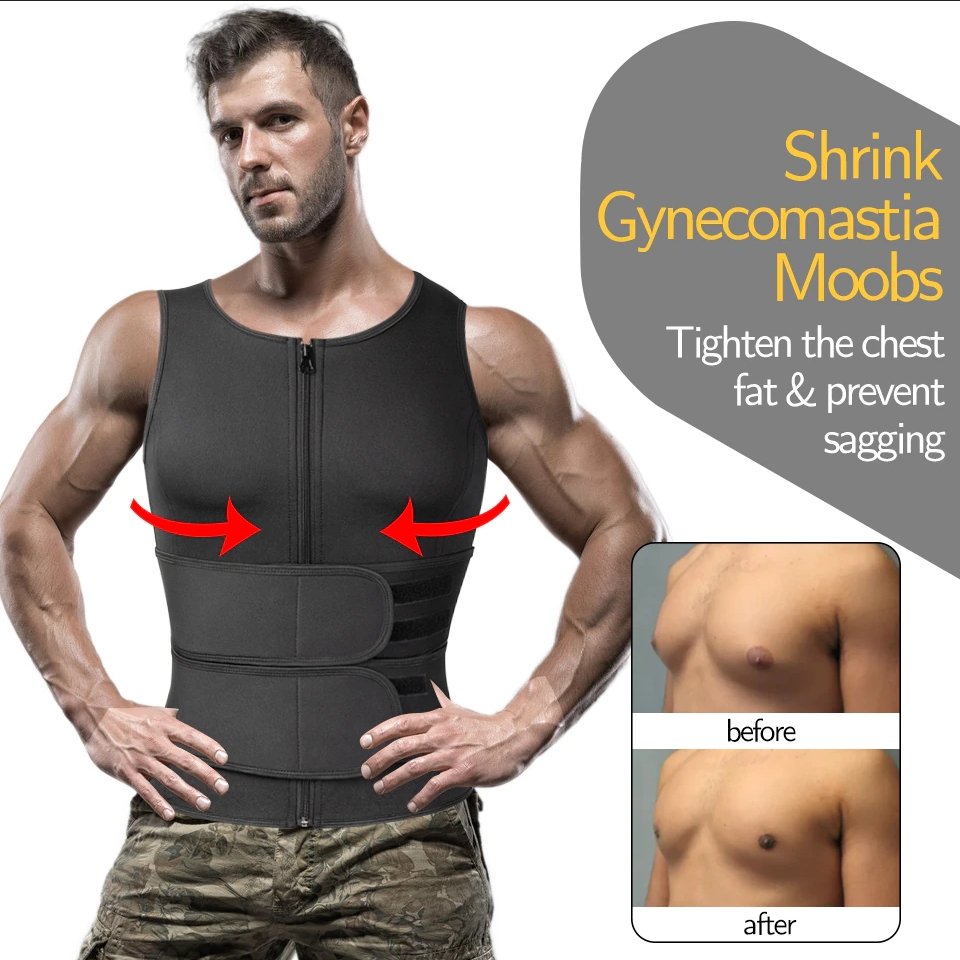 Sauna Vest Neopreen Mannen