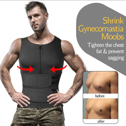 Sauna Vest Neopreen Mannen