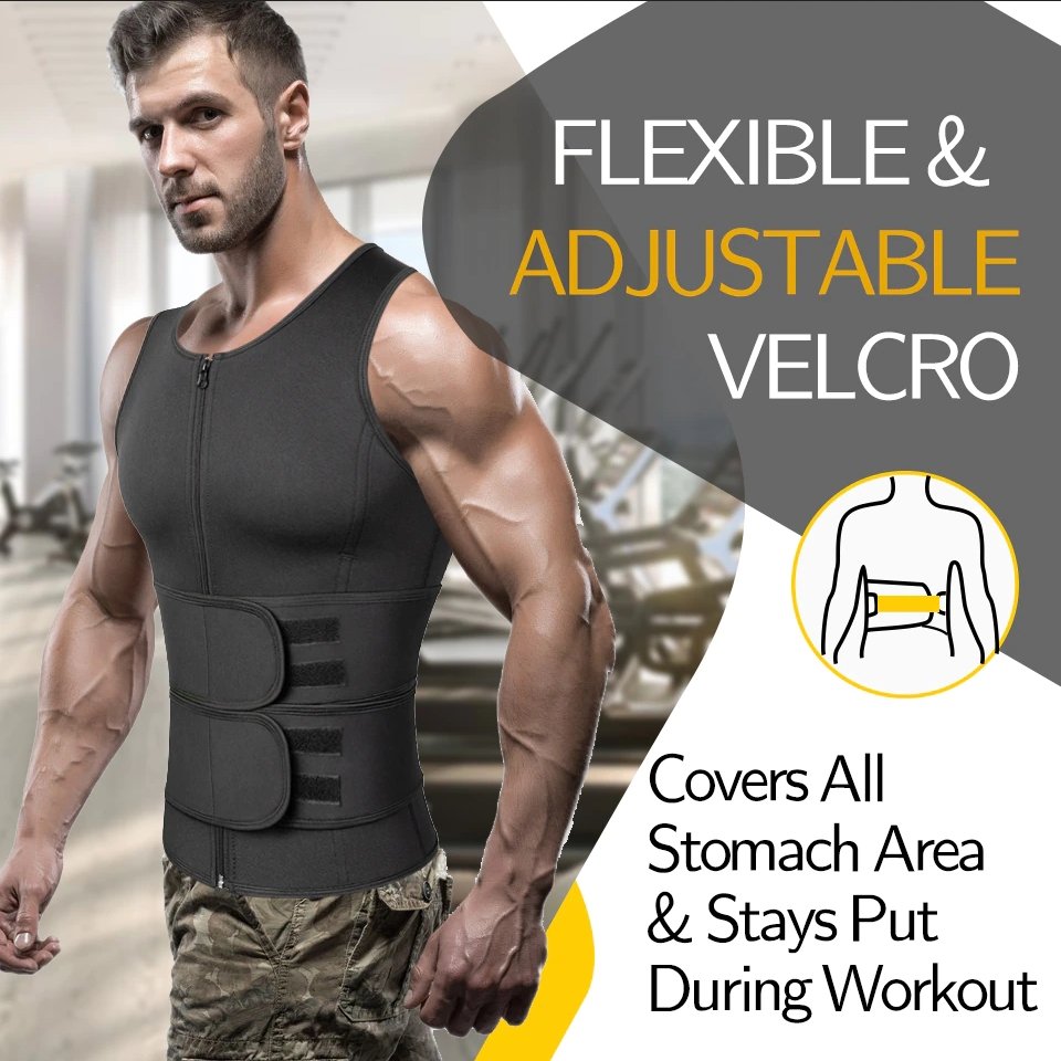 Sauna Vest Neopreen Mannen
