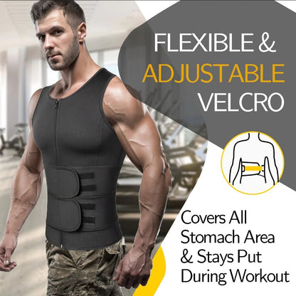 Sauna Vest Neopreen Mannen