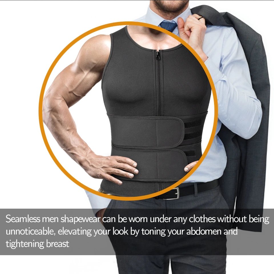 Sauna Vest Neopreen Mannen
