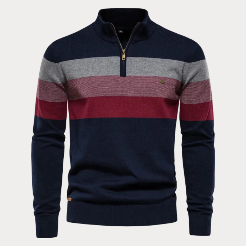 Patchwork-Pullover heren – Comfortabele trui met unieke ontwerpen voor casual stijl