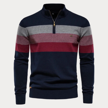 Patchwork-Pullover heren – Comfortabele trui met unieke ontwerpen voor casual stijl