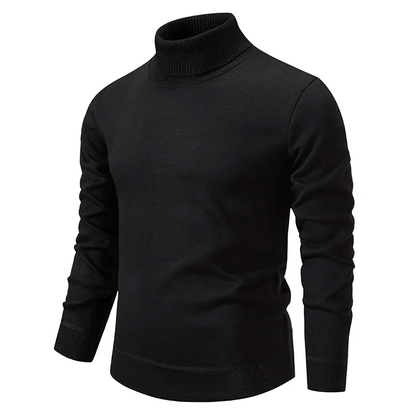 Heren Coltrui – Warme gebreide trui met ronde hals en casual stijl