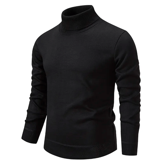 Heren Coltrui – Warme gebreide trui met ronde hals en casual stijl