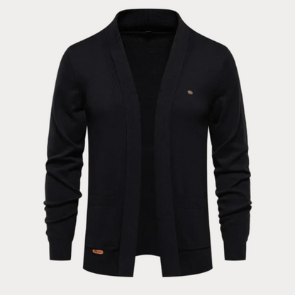 Heren Vest Open Voorkant – Stijlvol Gebreid Vest voor Casual en Formele Gelegenheden