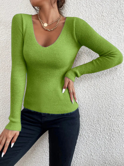 Ribbelsweater Dames – Comfortabele gebreide trui met trendy ribbelpatroon