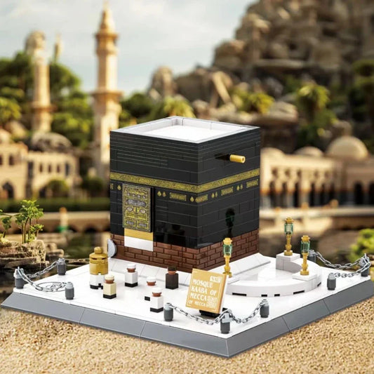Kaaba Bouwstenen Speelset Moskee Constructie voor Kinderen