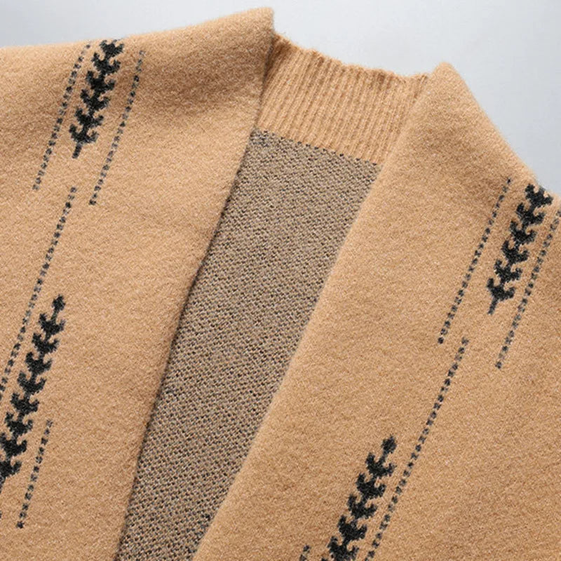 Heren Trui Gemêleerd – Comfortabele Gebreide Trui voor Casual en Formele Gelegenheden