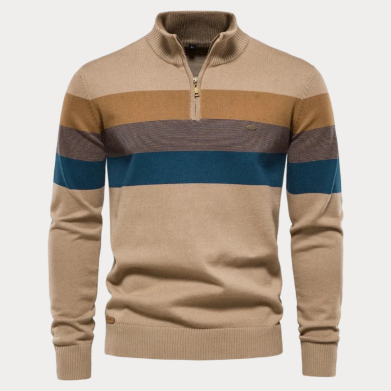 Patchwork-Pullover heren – Comfortabele trui met unieke ontwerpen voor casual stijl