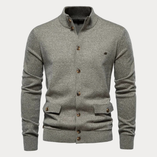 Heren Vest met Knoop – Stijlvol en Comfortabel Gebreid Vest voor Casual en Formele Gelegenheden