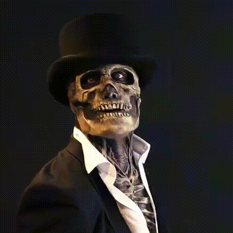 Schedelmasker Hersen Halloween Kostuum