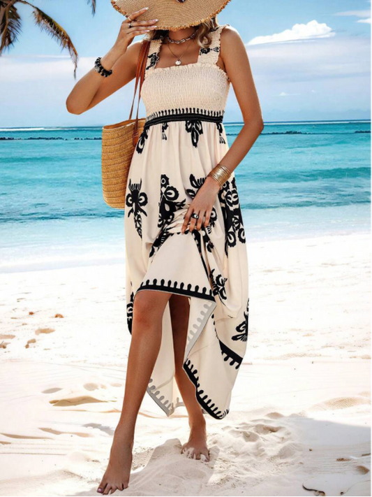 Zomerjurk Maxi voor Vrouwen – Flatterende Lange Jurk met Elegante Snit