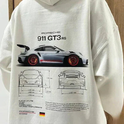 Oversized racing hoodie dames – Comfortabele en trendy hoodie voor sport en casual gebruik