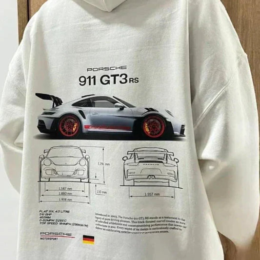 Oversized racing hoodie dames – Comfortabele en trendy hoodie voor sport en casual gebruik
